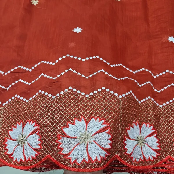Rust_3pc_Heavy_Embroidered_On_Mul_Chanderi_Fabric