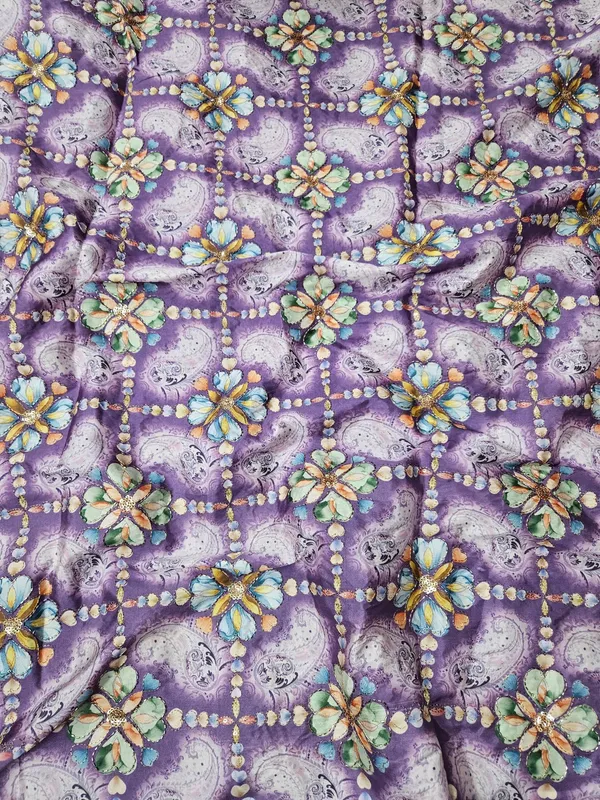 Purple_Sequins_Beads_Position_Print_On_D_Crepe_Fabric