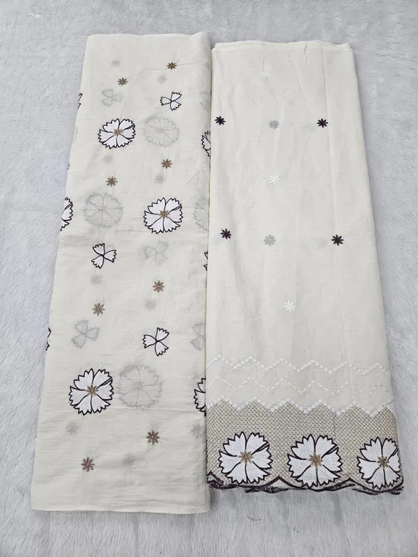 Dark_Wine_Embroidered_2pc_Daman_Allover_On_Kora_Cotton_Fabric