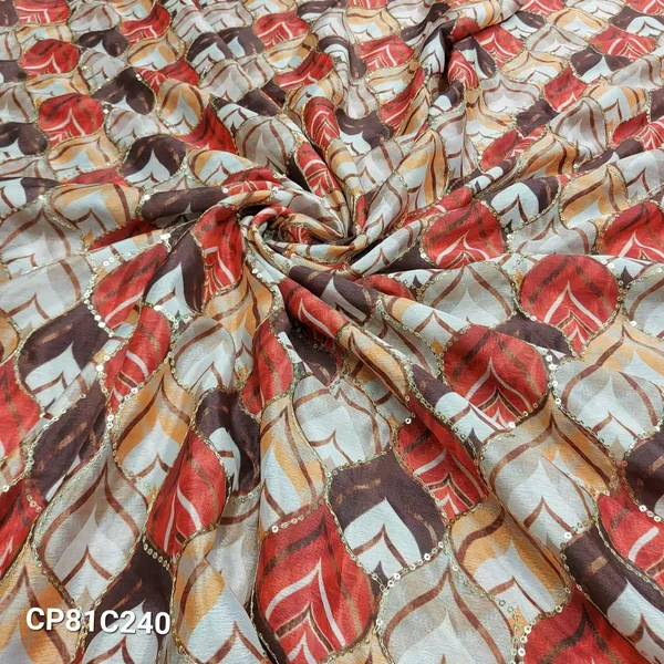 Multi_Colour_Position_Print_With_Embroidery_On_Chinon_Fabric