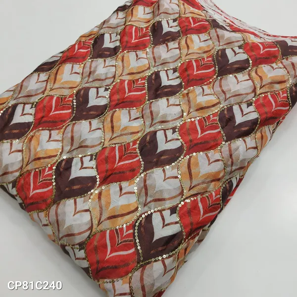 Multi_Colour_Position_Print_With_Embroidery_On_Chinon_Fabric