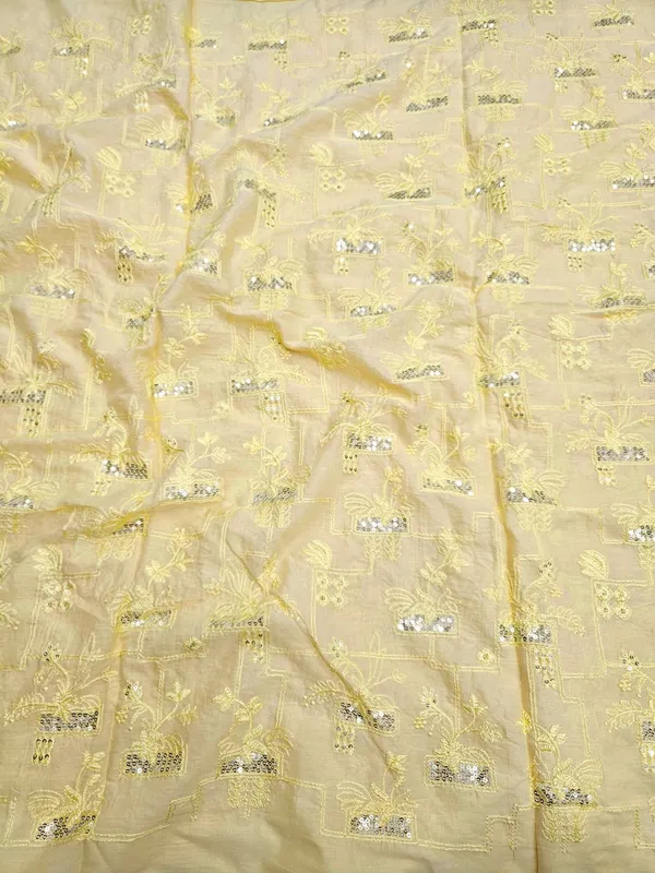 Lemon_Yellow_Embroidery_On_Pure_Cambric_Cotton