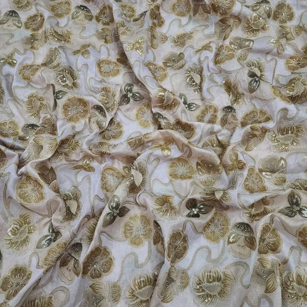 Floral_Beads_Embroidery_With_Position_Print_On_Zari_Shimmer