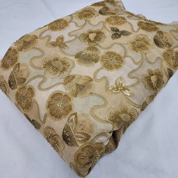 Floral_Beads_Embroidery_With_Position_Print_On_Zari_Shimmer