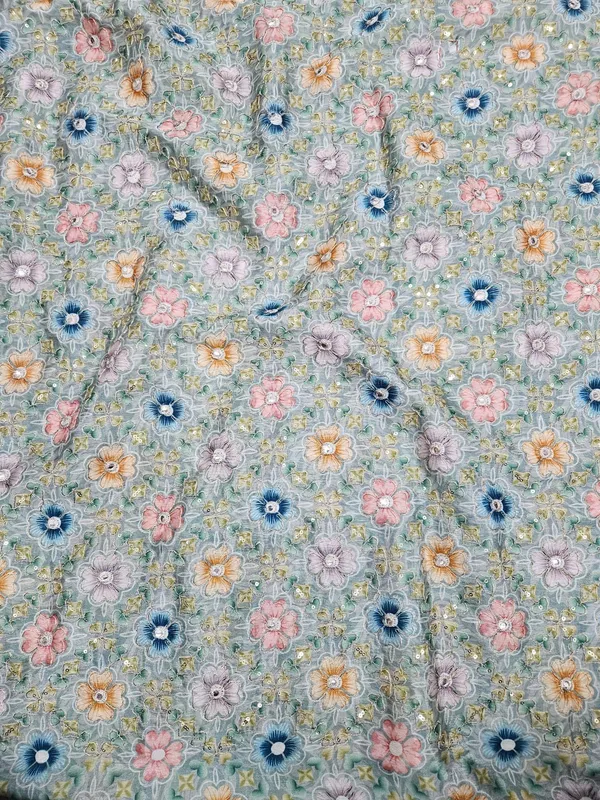 Floral_Position_Print_On_Chinon_Fabric