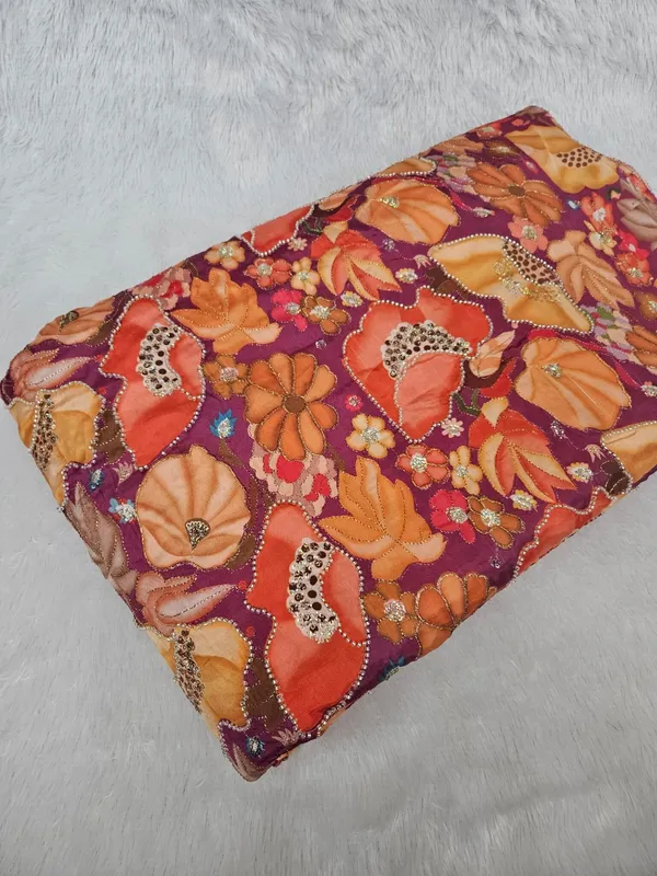 Placement_Position_Cut_Dana_Handwork_Beads_On_D_Crepe_Fabric