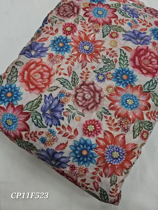 Floral_Position_Print_With_Embroidery_On_Chinon_Fabric