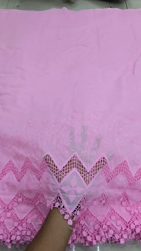 Pink_Hakoba_Style_Daman_Embroidery_On_Cotton_Fabric