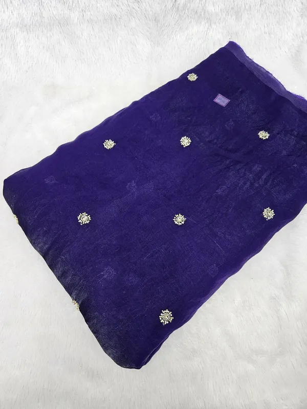 Fendy_Space_Silk_Original_Handwork_Beads_Butti