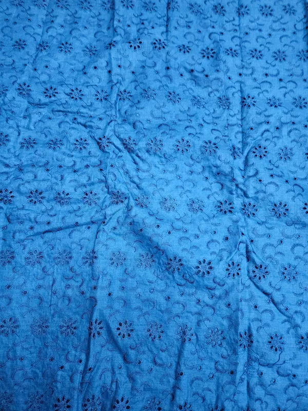 Dark_Blue_Floral_Plain_Hakoba_Fabric