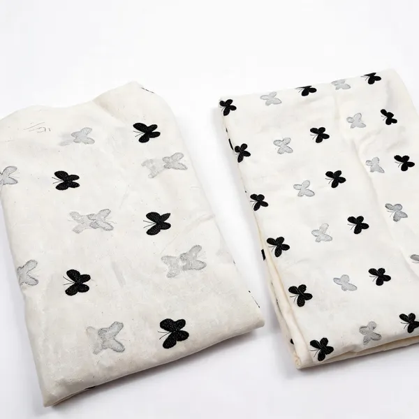 Black_Butterfly_Threadwork_Embroidery_On_Dyeable_Kora_Mul_Cotton_Fabric