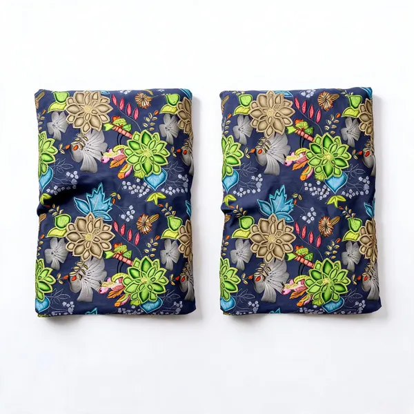 Blue_Position_Print_With_Embroidery_On_Chinon_Fabric