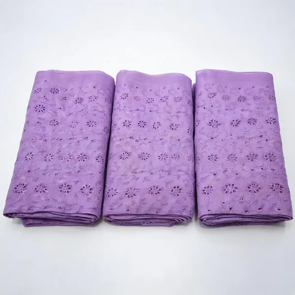 Lavender_Floral_Plain_Hakoba_Fabric