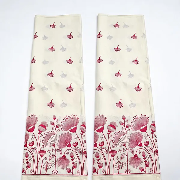 Floral_Rani_Pink_Thread_Embroidery_On_Kora_Mul_Cotton_Fabric