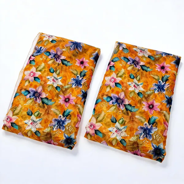 Yellow_Floral_Position_Print_With_Embroidery_On_Organza_Fabric