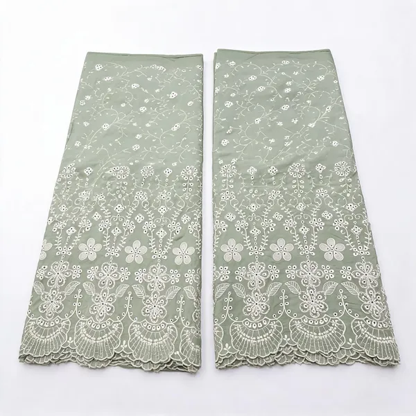 Dusty_Green_Heavy_White_Thread_Embroidery_On_Pure_Cambric_Cotton_Fabric