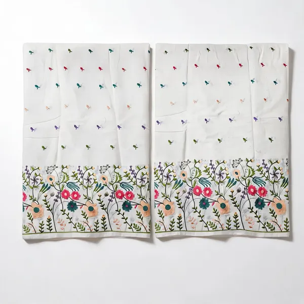 Floral_Multi_Thread_Embroidery_On_Kora_Mul_Cotton_Fabric