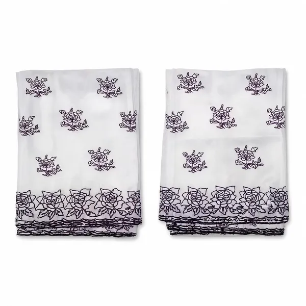 Purple_Floral_2_Side_Border_Pure_Mul_Cotton_Dupatta_Fabric