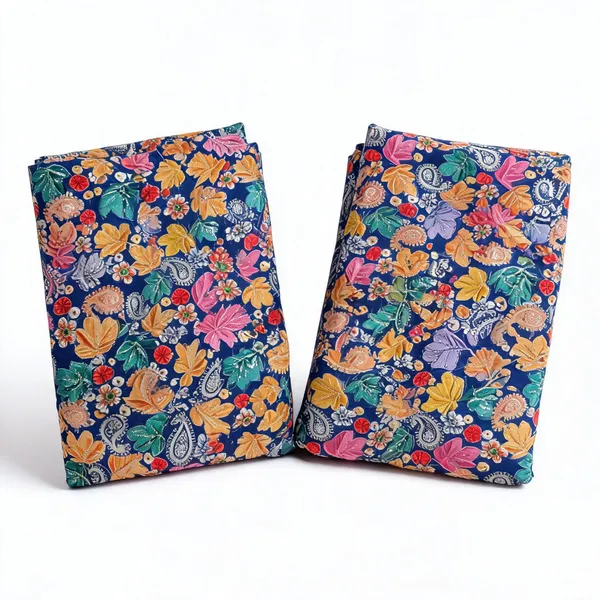Blue_Floral_Carry_Position_Print_On_Chinon_Fabric