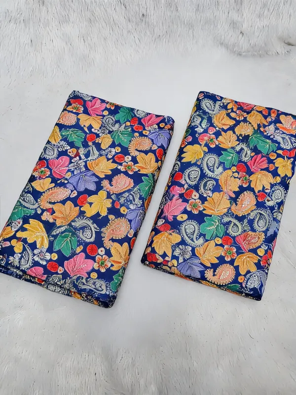 Blue_Floral_Carry_Position_Print_On_Chinon_Fabric