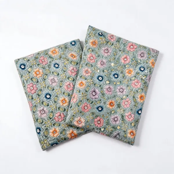 Floral_Position_Print_On_Chinon_Fabric