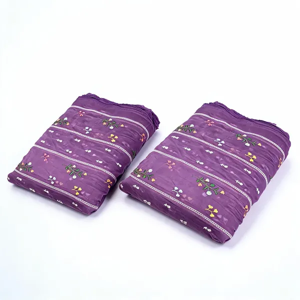 Lavender_Thread_Embroidery_On_Mul_Chanderi_Fabric