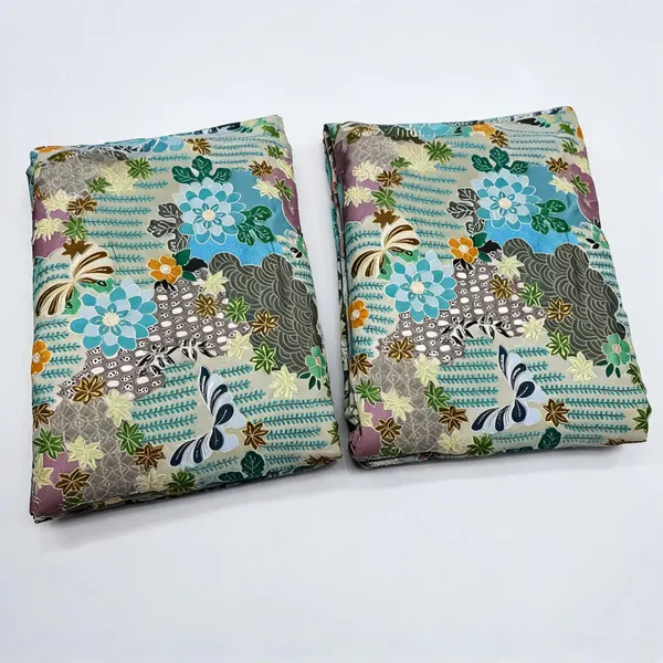 Yellow_Position_Print_With_Embroidery_On_Chinon_Fabric