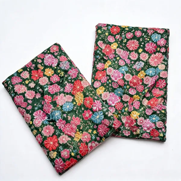 Green_Floral_Position_Print_With_Embroidery_On_Crushed_Jimmy_Choo_Fabric