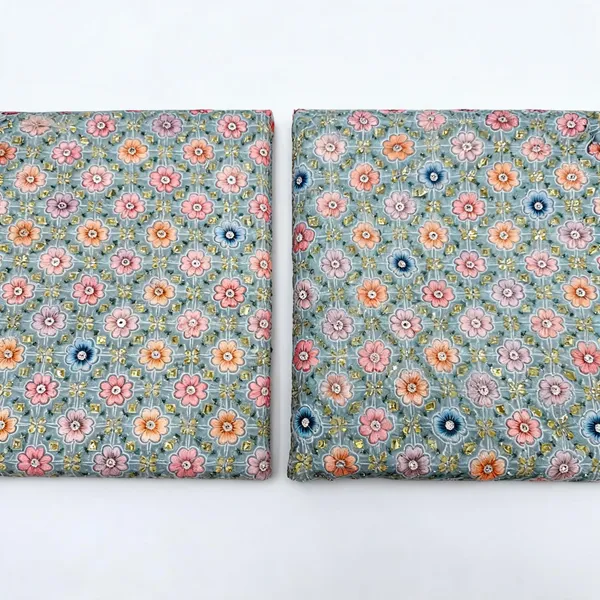 Floral_Position_Print_On_Chinon_Fabric