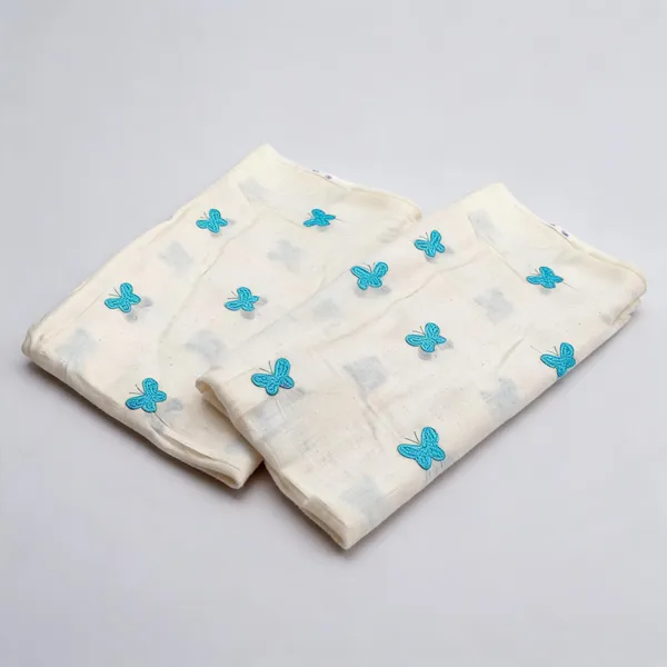 Sky_Blue_Butterfly_Threadwork_Embroidery_On_Dyeable_Kora_Mul_Cotton_Fabric