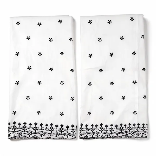Grey_Floral_2_Side_Border_Pure_Mul_Cotton_Dupatta_Fabric