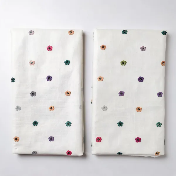Multi_Thread_Butti_On_Dyeable_Kora_Cotton_Fabric