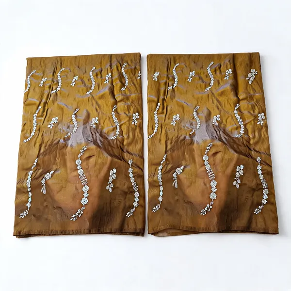 Mustard_Beads_Embroidery_On_Space_Silk_Fendy_Fabric