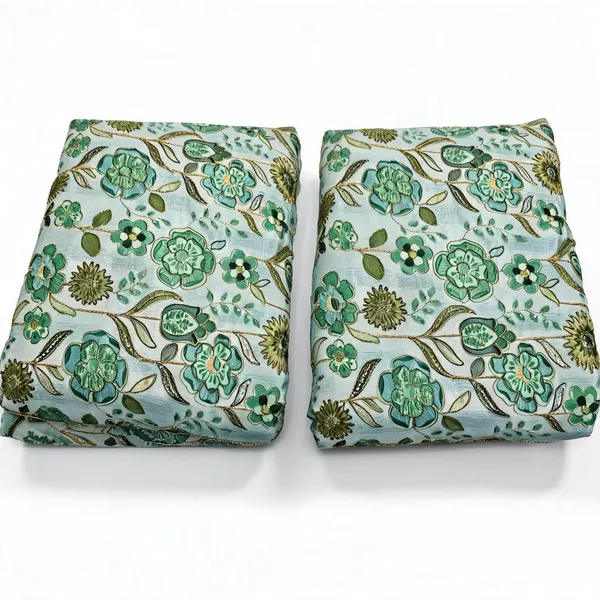 Light_Green_Position_Print_With_Sequins_Embroidery_On_Chinon_Fabric