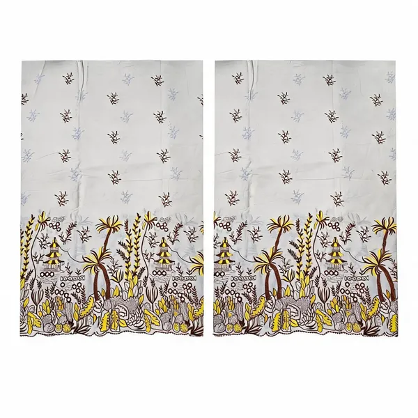 Floral_Yellow_Thread_Embroidery_On_Kora_Mul_Cotton_Fabric