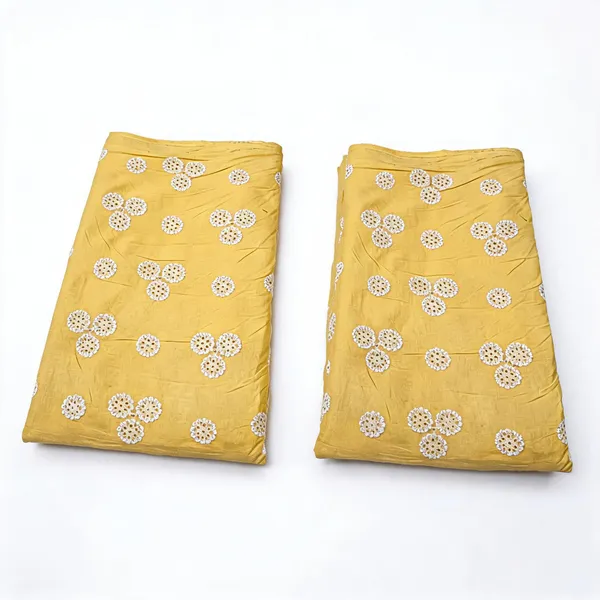 Yellow_Boring_White_Thread_Embroidery_On_Pure_Cambric_Cotton__Fabric
