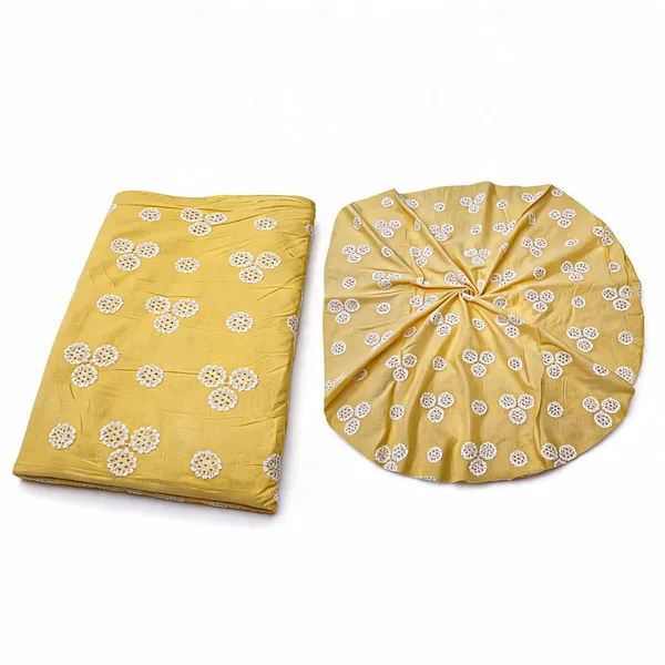 Yellow_Boring_White_Thread_Embroidery_On_Pure_Cambric_Cotton__Fabric