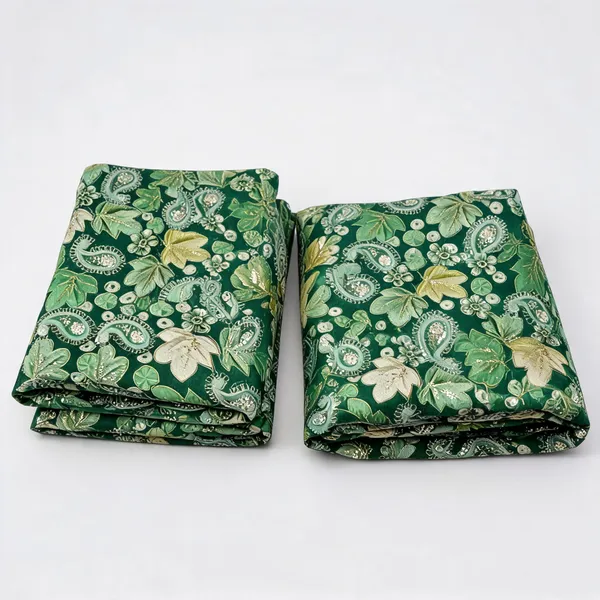 Green_Floral_Carry_Position_Print_On_Chinon_Fabric
