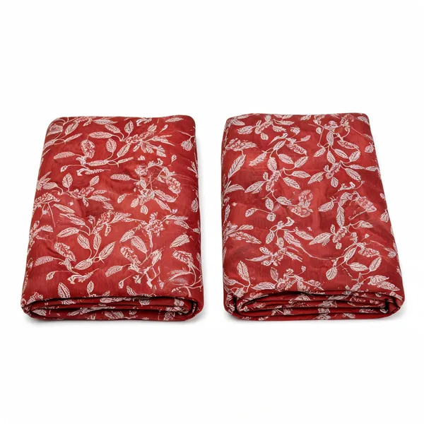 Floral_Leaf_Digital_Print_On_Mul_Chanderi_Fabric