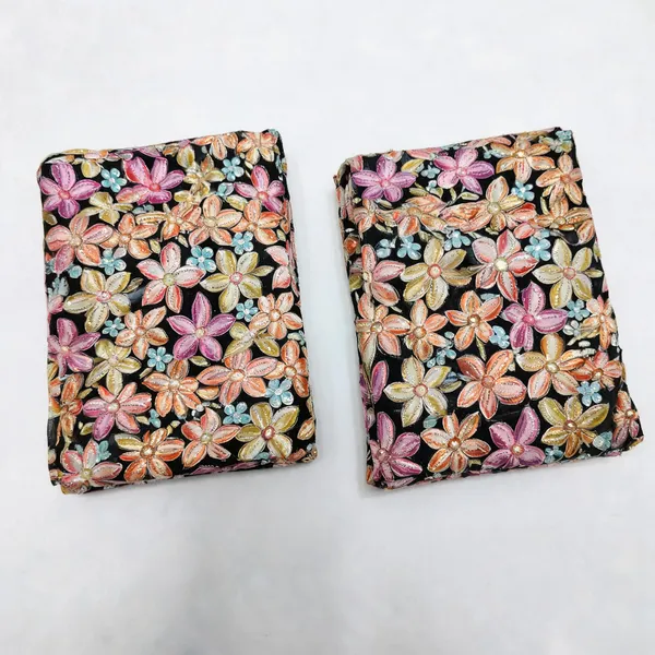 Black_Floral_Position_Print_On_Chinon_Fabric