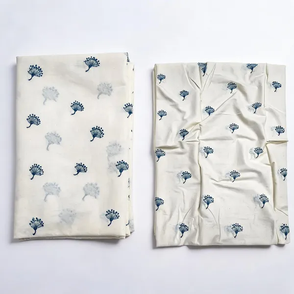 Blue_Thread_Butta_Embroidery_On_Dyeable_Kora_Cotton_Fabric