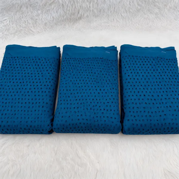 Teal_Blue_Plain_Hakoba_Fabric