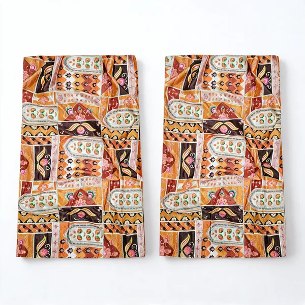 Light_Brown_Position_Print_With_Embroidery_On_Chinon_Fabric