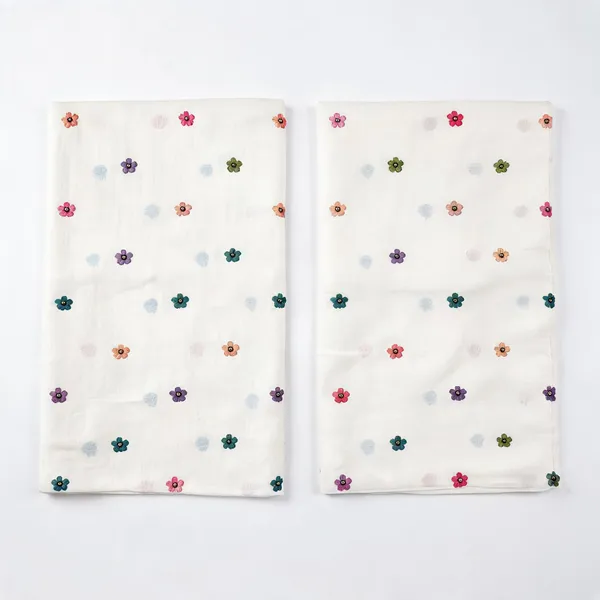 Multi_Thread_Butti_On_Dyeable_Kora_Cotton_Fabric