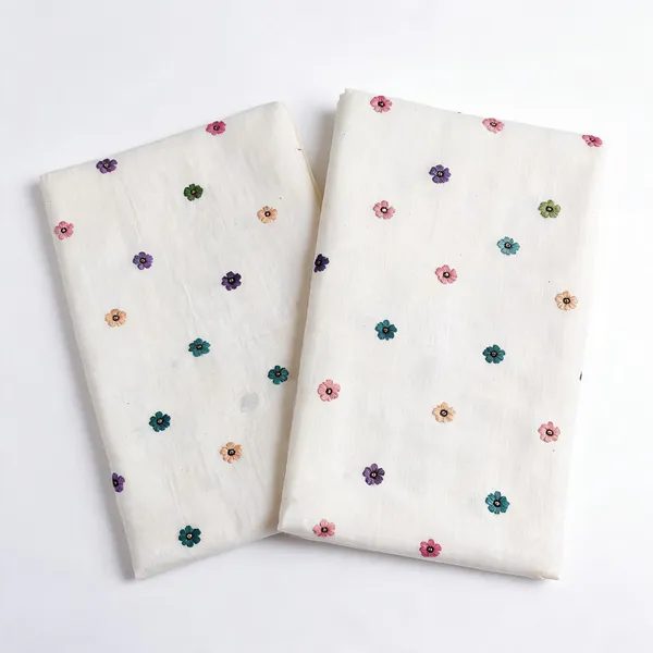 Multi_Thread_Butti_On_Dyeable_Kora_Cotton_Fabric