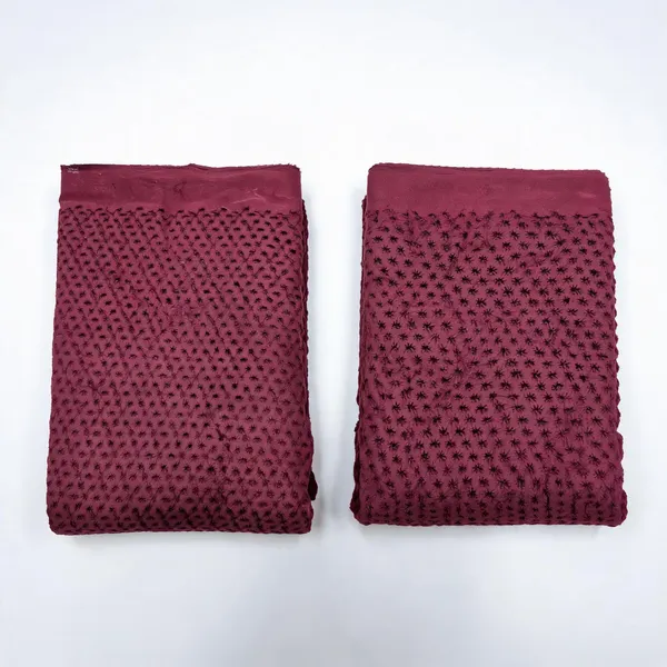 Dark_Maroon_Plain_Hakoba_Fabric