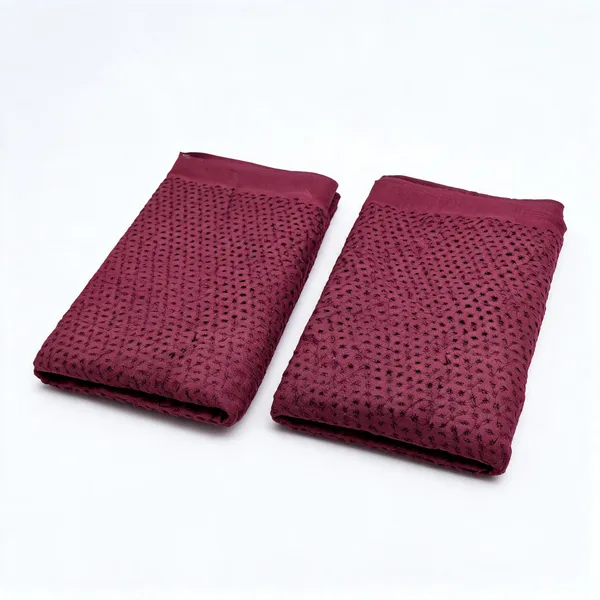 Dark_Maroon_Plain_Hakoba_Fabric