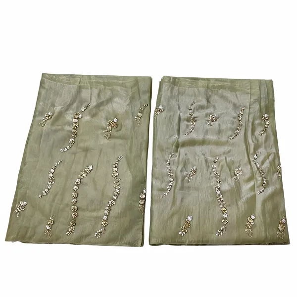 Pista_Beads_Embroidery_On_Space_Silk_Fendy_Fabric