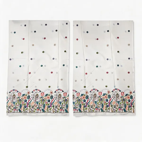 Floral_Multi_Thread_Embroidery_On_Kora_Mul_Cotton_Fabric