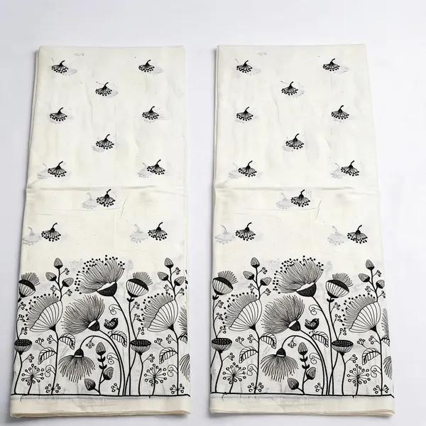 Floral_Black_Thread_Embroidery_On_Kora_Mul_Cotton_Fabric